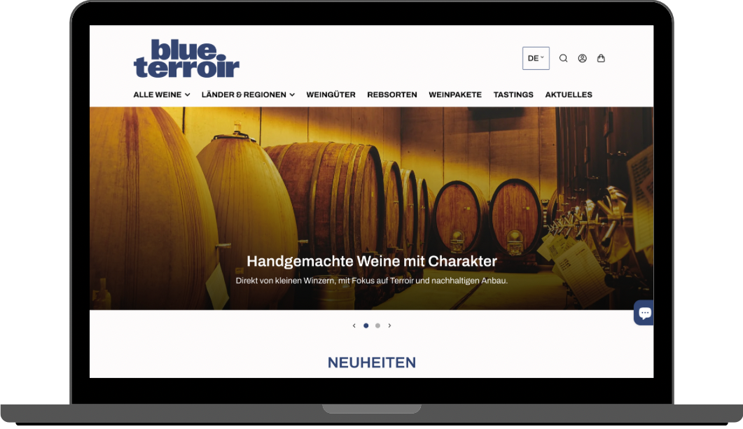 Mockup Blue Terroir